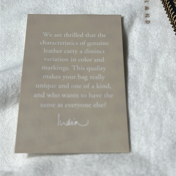 India Hicks Moonlight Metallic Gold Black Leather Clutch Wristlet NEW - Picture 16 of 16